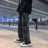 Men Jeans Spring and Autumn Loose Wide-Leg Pants Straight-Leg Pants